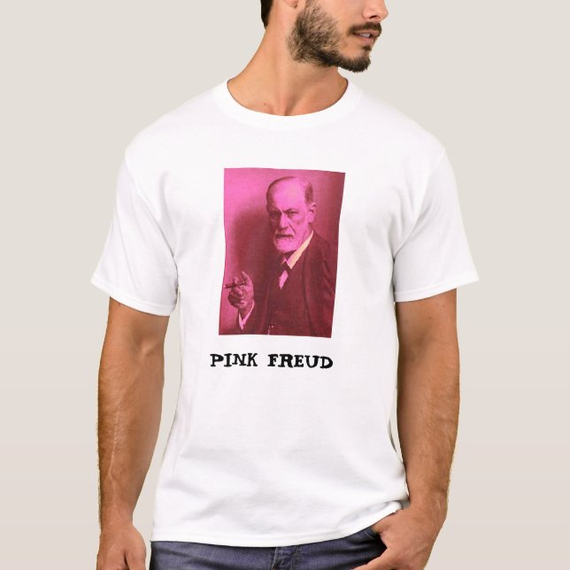 Camiseta Freud rosado (Anverso)