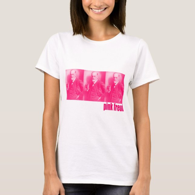 Camiseta Freud rosado (Anverso)