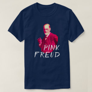 Camiseta "Freud rosado divertido "