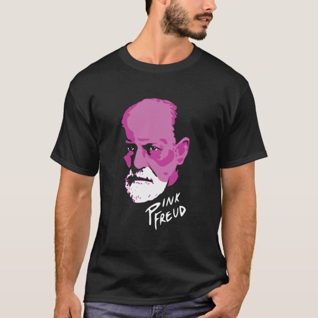 Camiseta Freud rosado - lado oscuro de su mamá (Anverso)