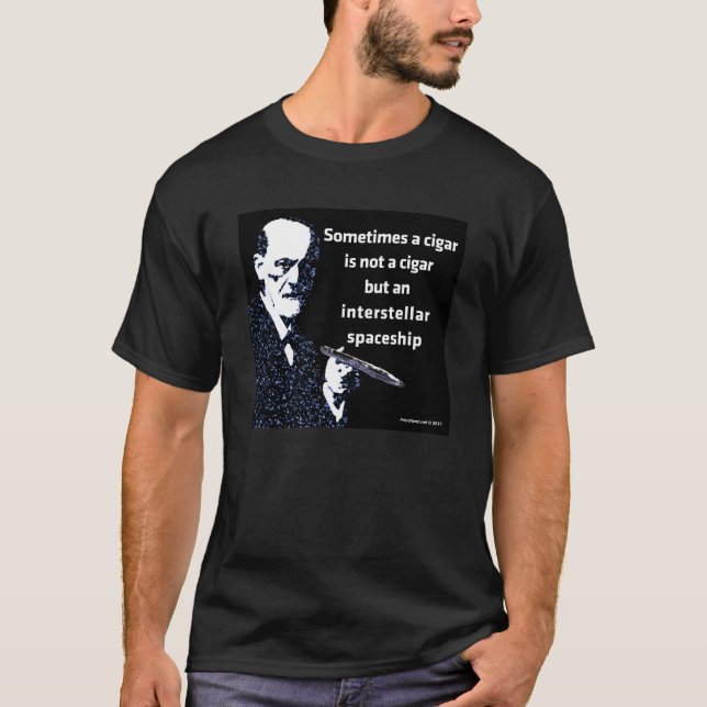 Camiseta Freud y el asteroide (Anverso)