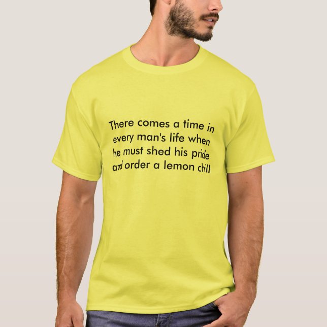 Camiseta FRIALDAD del limón (Anverso)