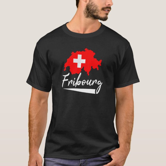 Camiseta Friburgo Suiza (Anverso)