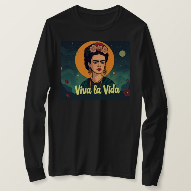 Camiseta frida (Anverso del diseño)