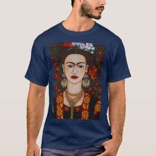 Camiseta Frida con mariposas