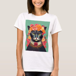Camiseta Frida el gato