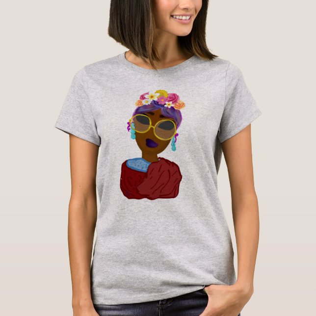 Camiseta Frida extranjero (Anverso)