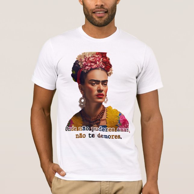Camiseta Frida Kahlo (Anverso)