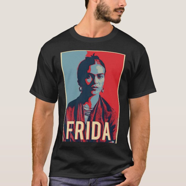 Camiseta Frida Kahlo Art Paint Classic T-Shirt Essential T- (Anverso)