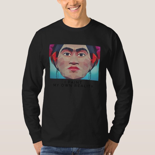 Camiseta Frida Kahlo Latina Power Feminist Feminist Pride E (Anverso)
