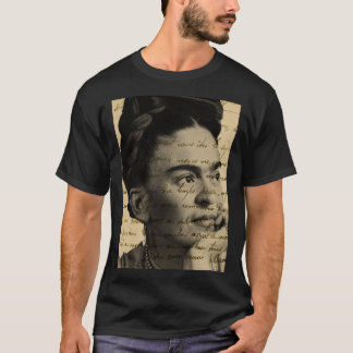 Camiseta Frida Kahlo Letters Classic T-Sh