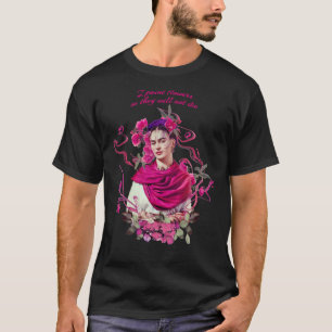 Camiseta FRIDA KAHLO Retrato Feminista Mexicano Pintura Cla