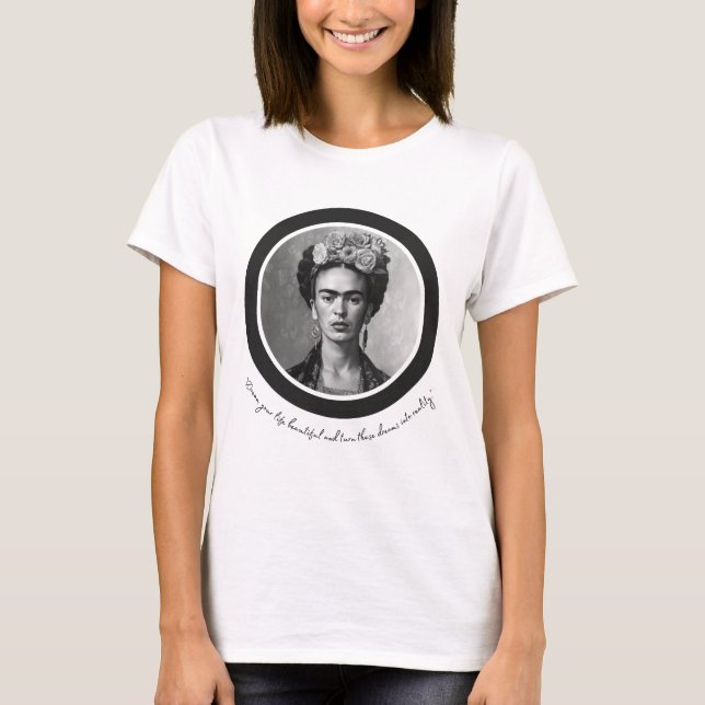 Camiseta Frida Kahlo T-Shirt, Frida Kahlo Shirt, Frida  (Anverso)