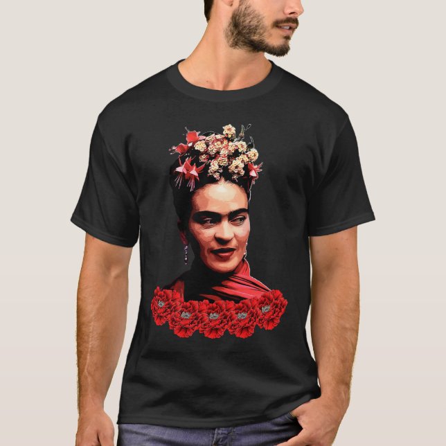 Camiseta FRIDA KAHLO, THE QUEEN Classic T-Shirt (Anverso)