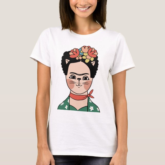 Camiseta Frida Khalo (Anverso)