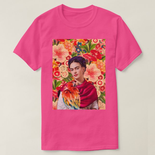 Camiseta Frida Parrot (Diseño del anverso)