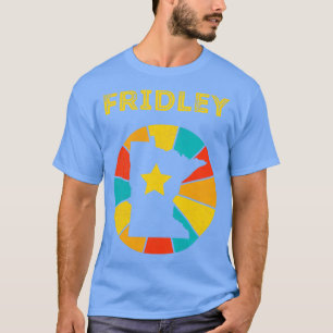 Camiseta Fridley Minnesota Vintage Molestias de recuerdo