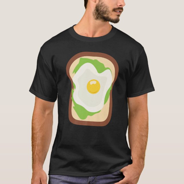 Camiseta Fried Egg Avocado (Anverso)