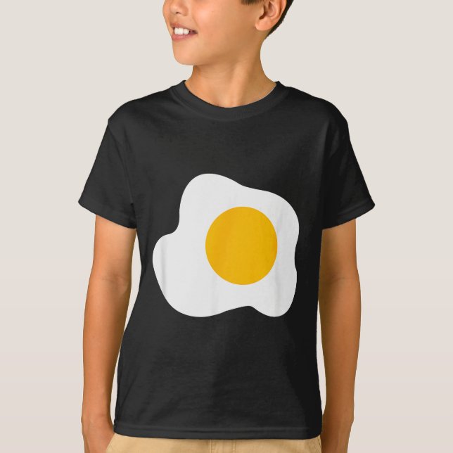 Camiseta Fried Egg Graphic Funny Breakfast Eggs Lover  (Anverso)