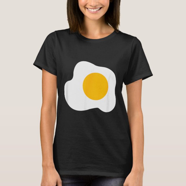 Camiseta Fried Egg Graphic Funny Breakfast Eggs Lover  (Anverso)