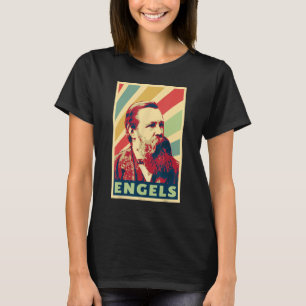 Camiseta Friedrich Engels Colores de época