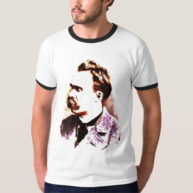 Camiseta Friedrich Nietzsche (Anverso)