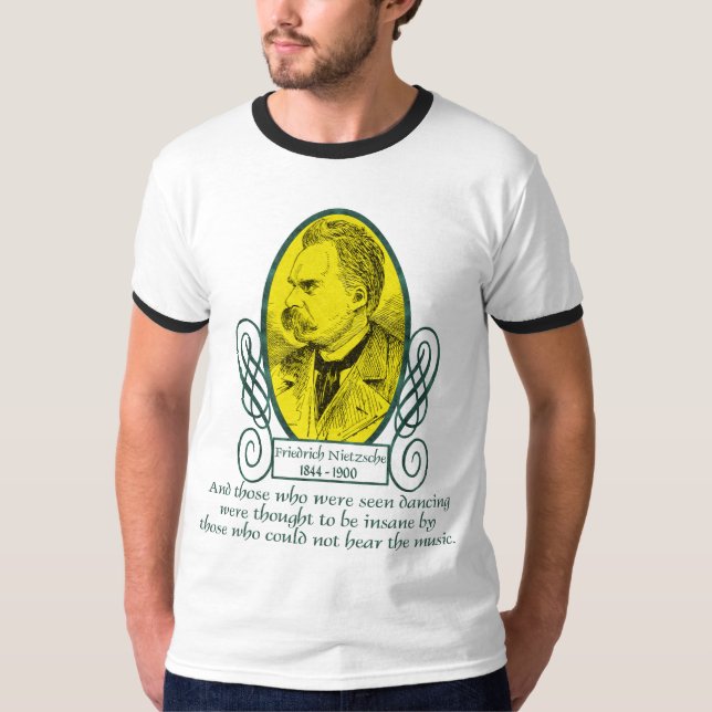 Camiseta Friedrich Nietzsche (Anverso)