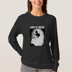 Camiseta Friedrich Nietzsche Dios es filosofía muerta