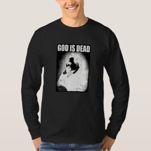 Camiseta Friedrich Nietzsche Dios es filosofía muerta