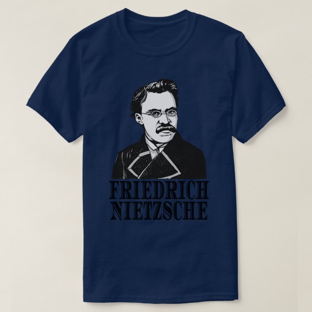 Camiseta Friedrich Nietzsche Philosopher Poet Thinker (Diseño del anverso)