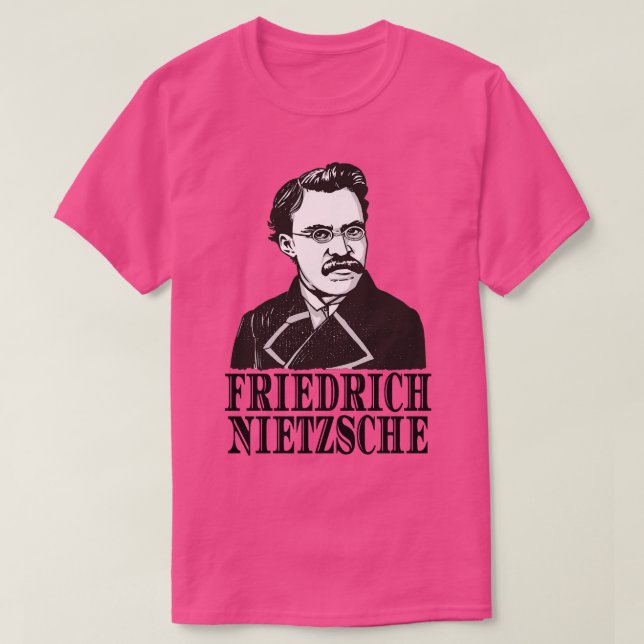 Camiseta Friedrich Nietzsche Philosopher Poet Thinker (Diseño del anverso)