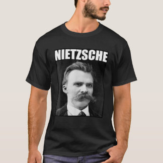Camiseta Friedrich Nietzsche Philosopher Portrait T Shirt