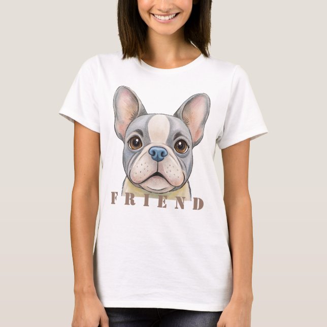 Camiseta Friend Bulldog (Anverso)