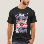Camiseta Friend Of The Birthday Girl Unicorn Matching Famil<br><div class="desc">Friend Of The Birthday Girl Unicorn Matching Family.</div>