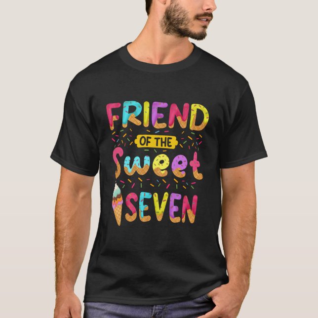 Camiseta Friend Of The Sweet Seven 7Th Ice Cream Py (Anverso)
