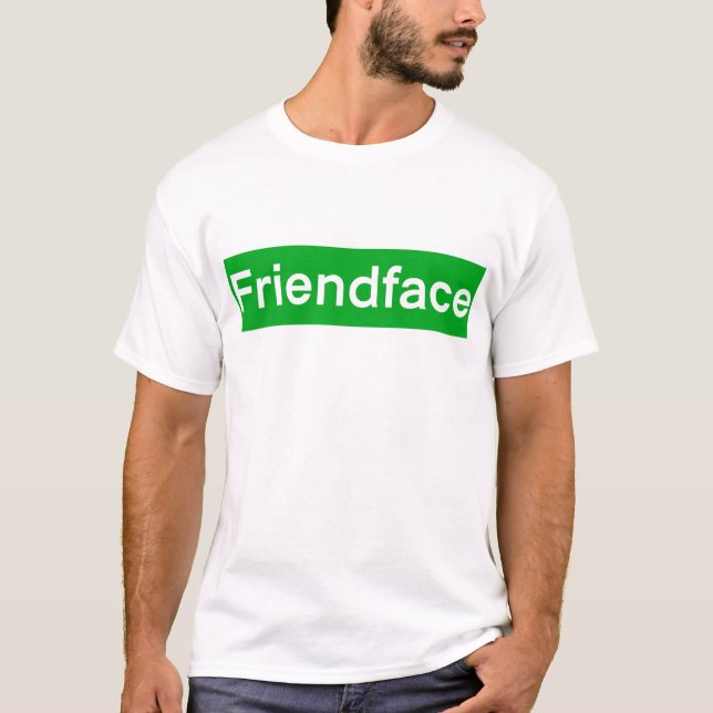 Camiseta friendface (Anverso)