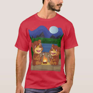 Camiseta Friendly Brown Bear Gift for Fluffy Bear Lovers