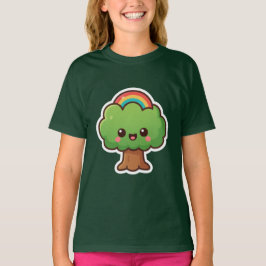 Camiseta Friendly Kawaii Tree