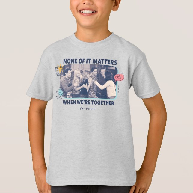 Camiseta FRIENDS™ | Abrazo grupal (Anverso)