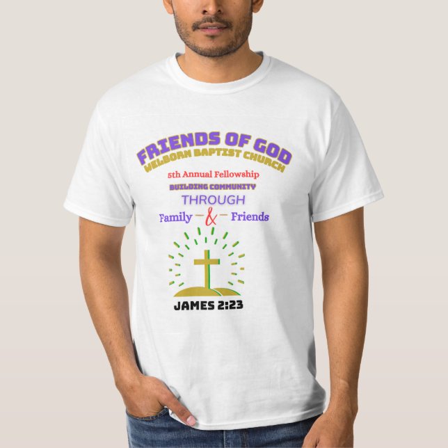 Camiseta Friends and Family Day T-shirt  (Anverso)