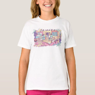 Camiseta FRIENDS™   Apartamento de Dibujos Animados