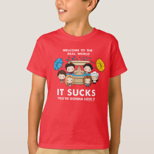 Camiseta FRIENDS™ Bienvenido al Mundo Real Chibi
