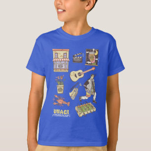 Camiseta FRIENDS™   Íconos de Dibujos Animados Gráfico 4