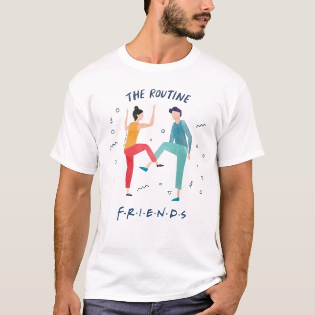 Camiseta FRIENDS™ | La rutina (Anverso)