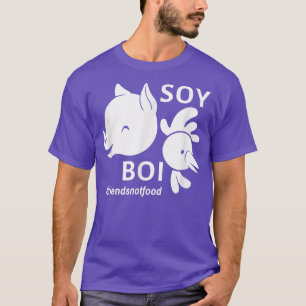 Camiseta Friends Not Food  Soy Boy Tofu  Funny Vegan Vegeta