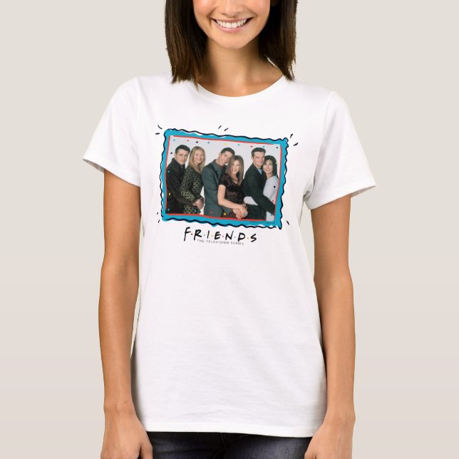 Camiseta FRIENDS™ | Parejas abrazándose (Anverso)
