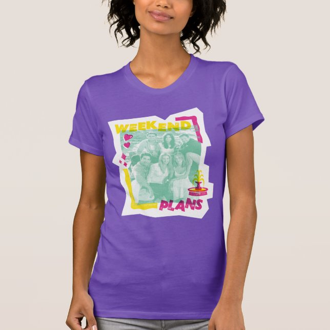 Camiseta FRIENDS™ | Planes para el fin de semana (Anverso)