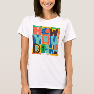 Camiseta FRIENDS™   ¿Qué Tal? - Gráfico Vibrante