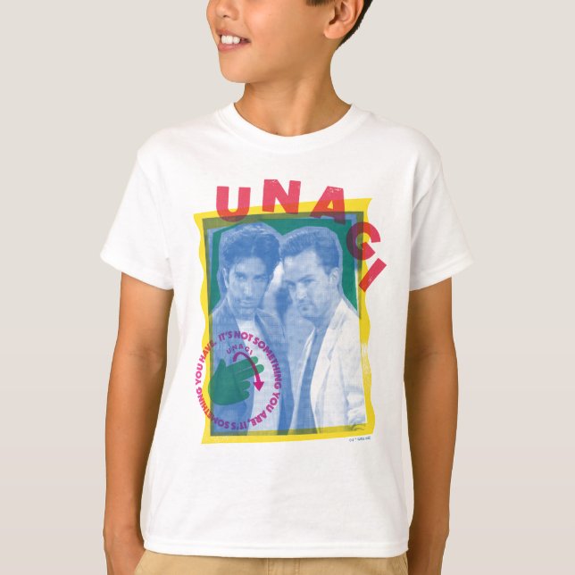 Camiseta FRIENDS™ | Ross & Chandler - Unagi (Anverso)