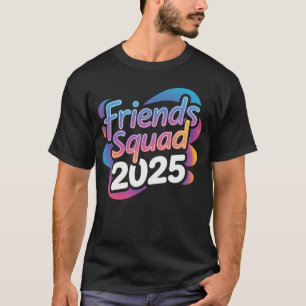Camiseta Friends Squad Giving 2025 - Diseño de otoño colori